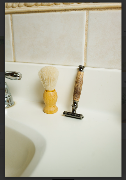 Natural Bristle Shave Brush | Shaving Bestseller