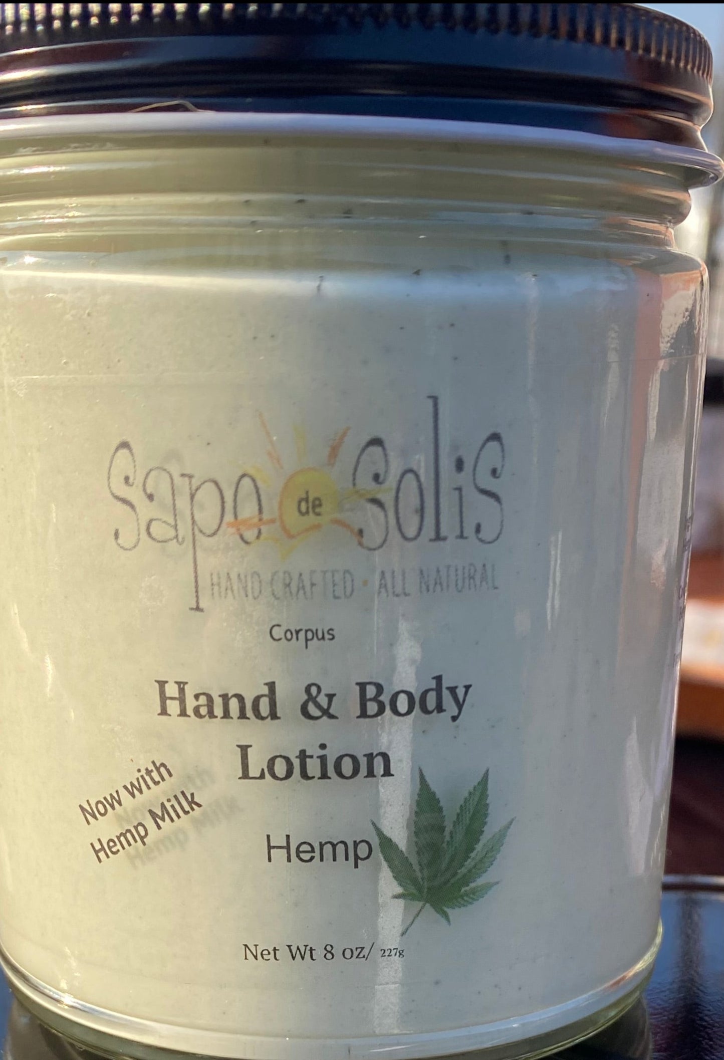 Hemp Seed Hand and Body Lotion