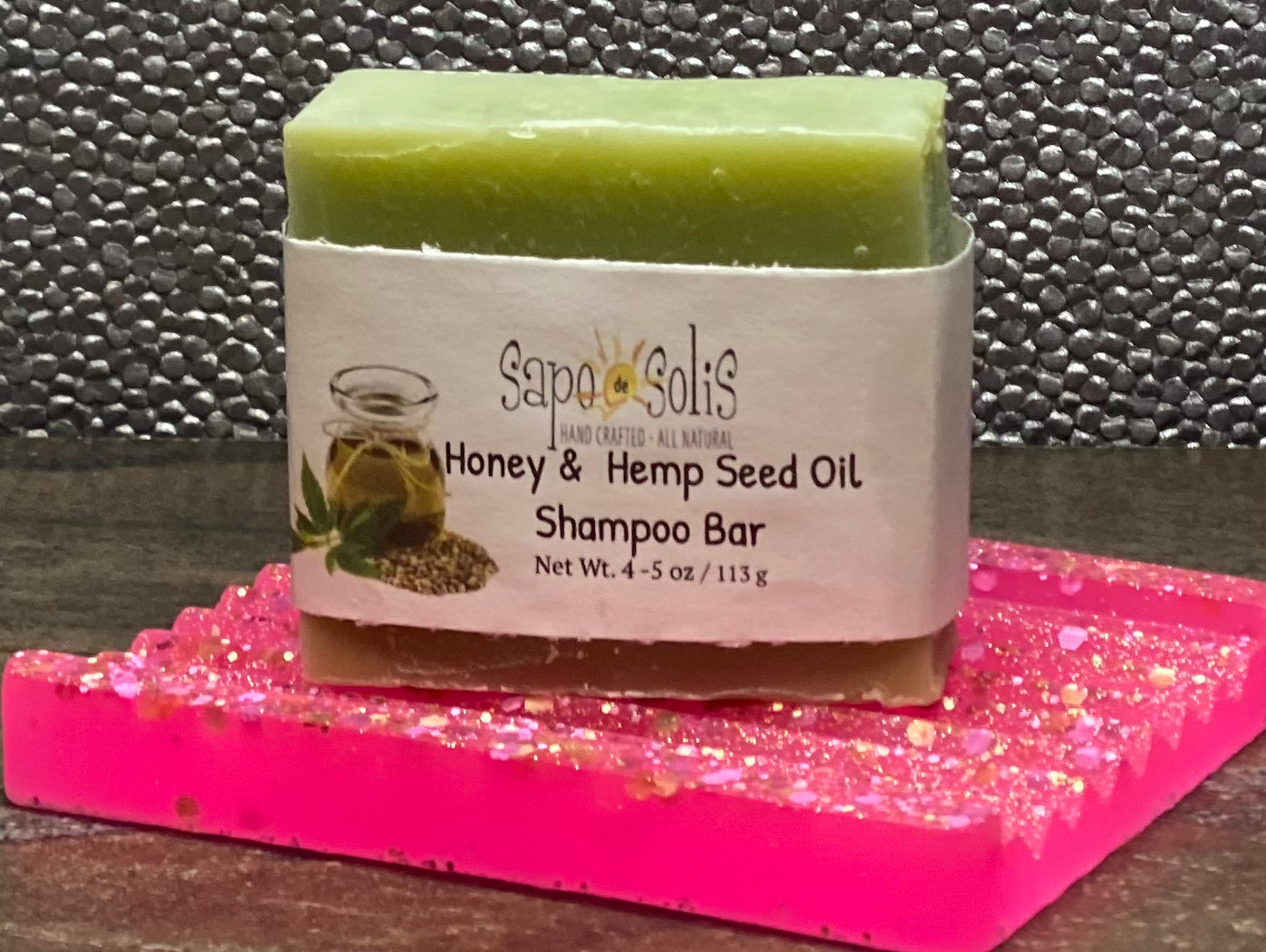 Honey and Hemp Shampoo Bar