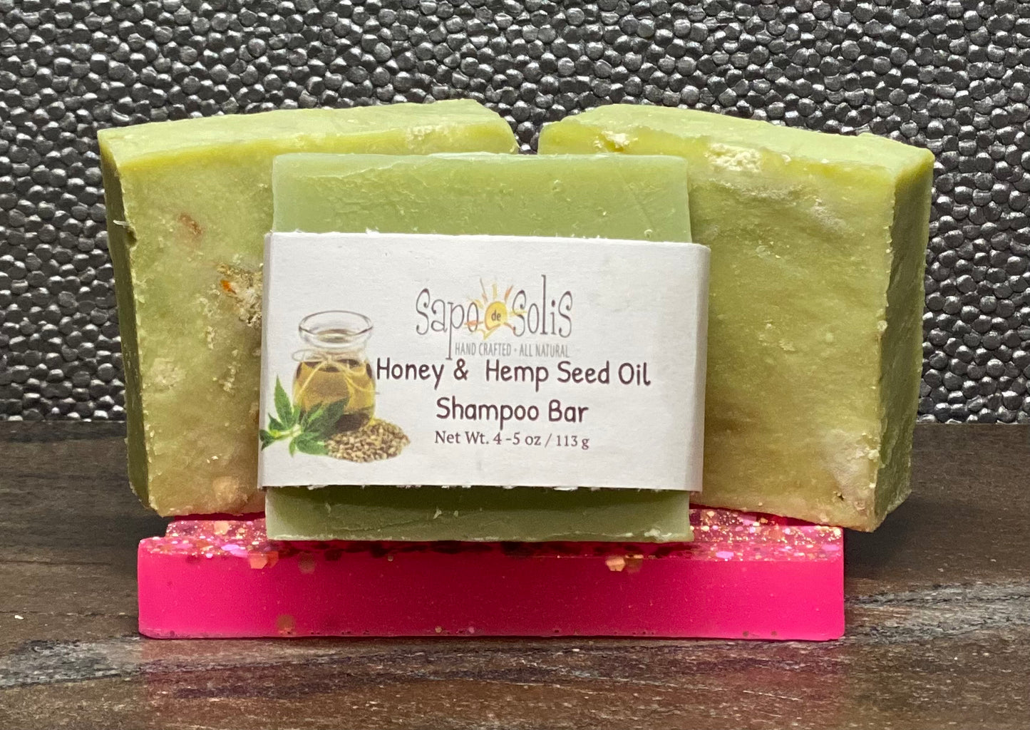 Honey and Hemp Shampoo Bar