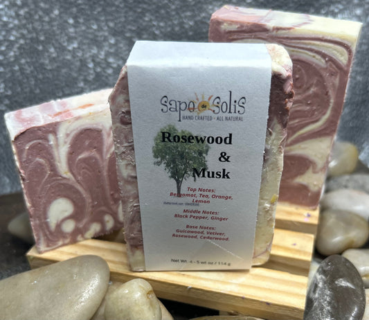 Soap- Rosewood & Musk