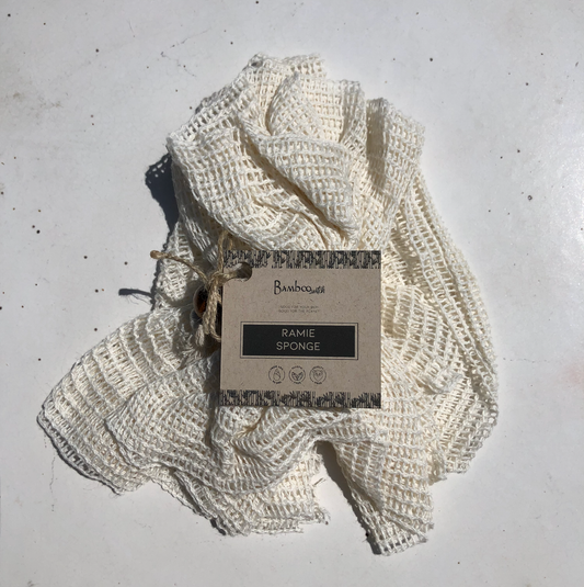 Shower Pouf | Ramie Exfoliating Sponge | Skincare Bestseller