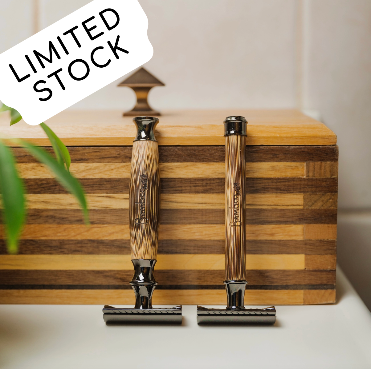 Bamboo Stainless Steel Safety Razor
