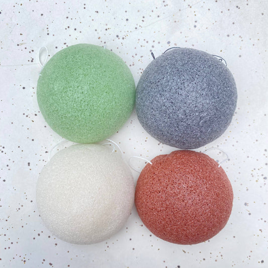Natural Konjac Facial Sponge | Stocking Stuffer
