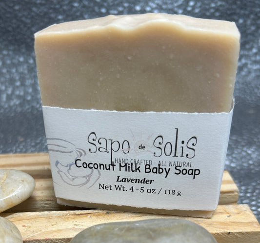 Lavender Coconut Milk Baby Bar Soap