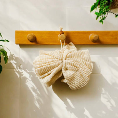 Shower Pouf | Ramie Exfoliating Sponge | Skincare Bestseller