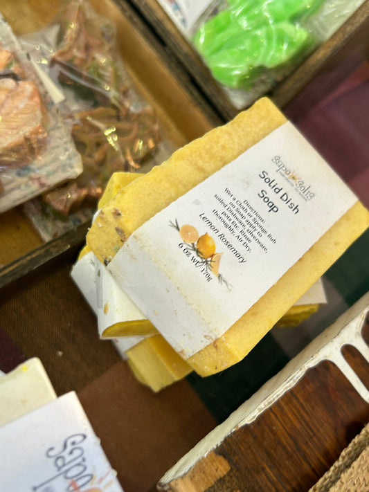 Solid Dish Soap Bar