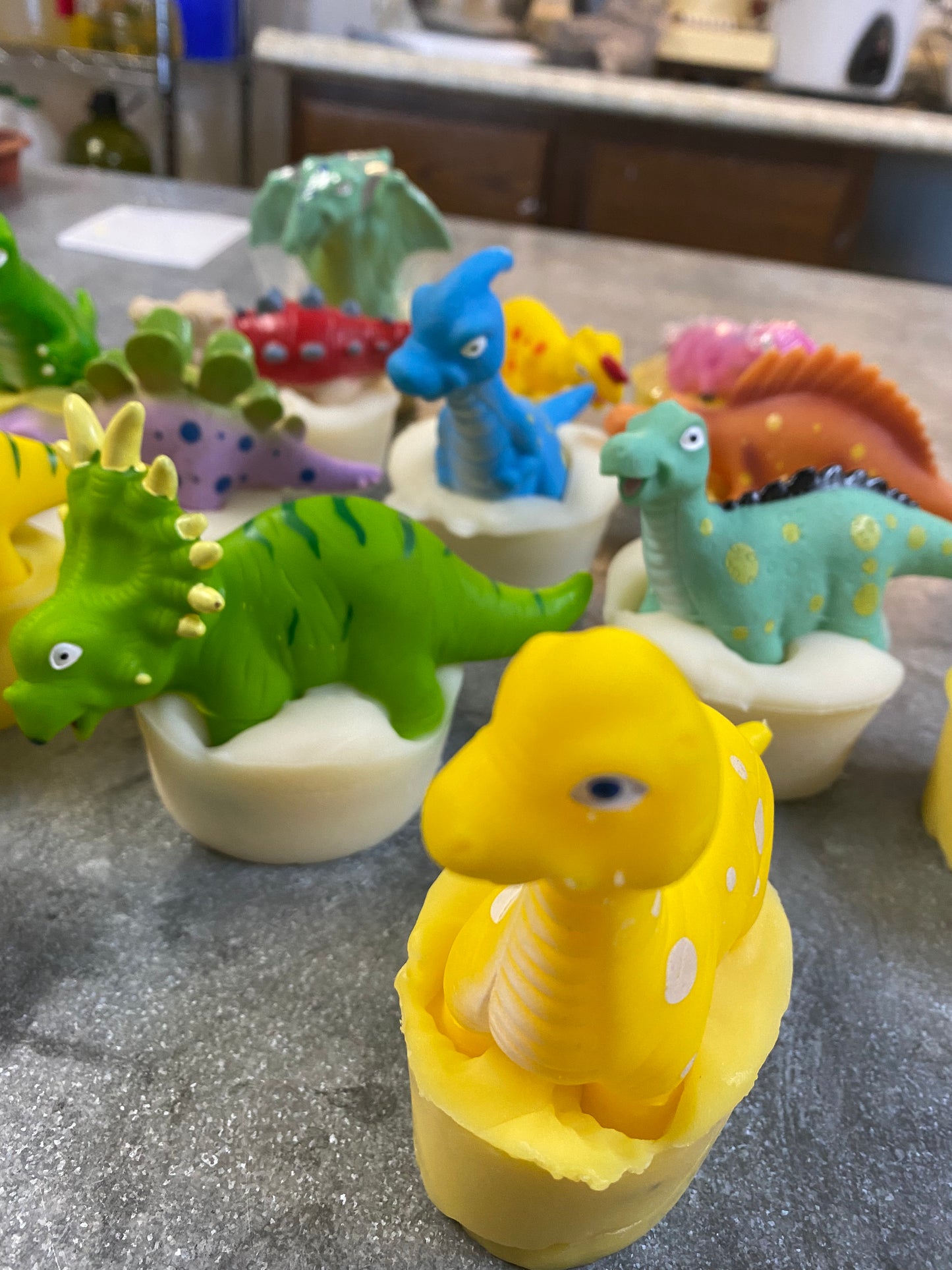 Dinosaur Soap