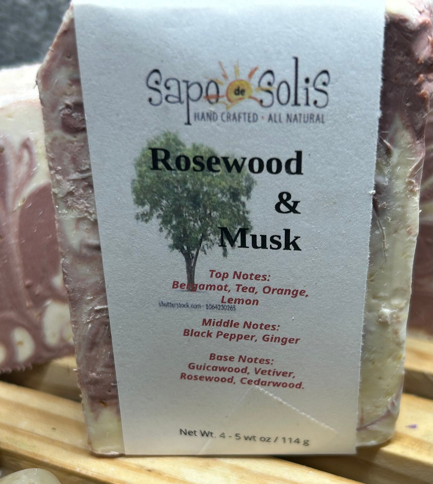 Soap- Rosewood & Musk