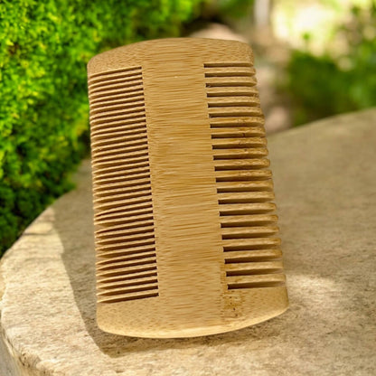 Bamboo Beard Comb | Faire Market Bestseller